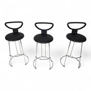 Set_of_3_postmodern_bar_stools_by_Nobu_Tanigawa,_1990