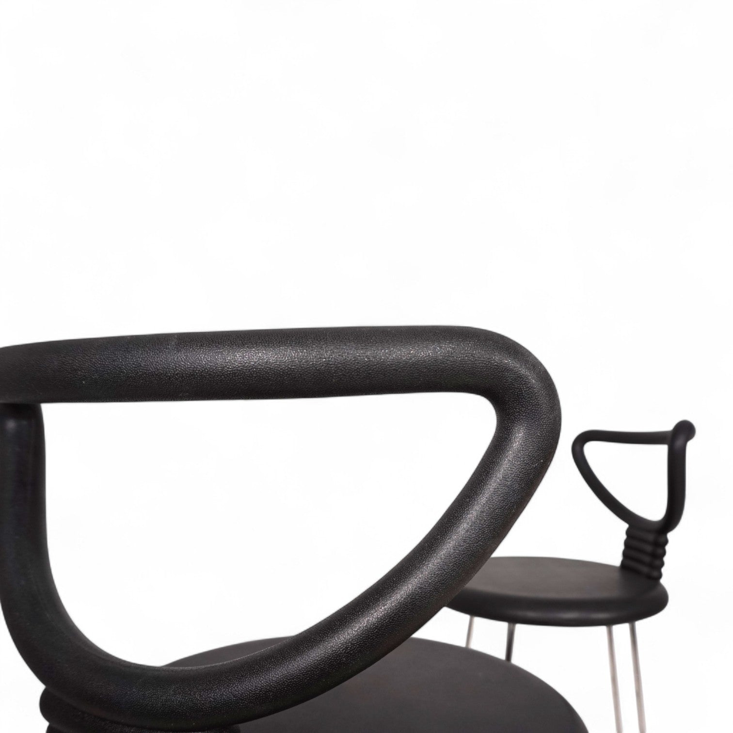 Set_of_3_postmodern_bar_stools_by_Nobu_Tanigawa,_1990