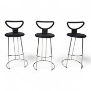 Set_of_3_postmodern_bar_stools_by_Nobu_Tanigawa,_1990