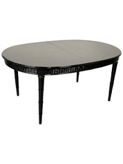 Faux_Bamboo_&_Wicker_Dining_Table,_Ebony,_American_of_Martinsville_1950s_USA