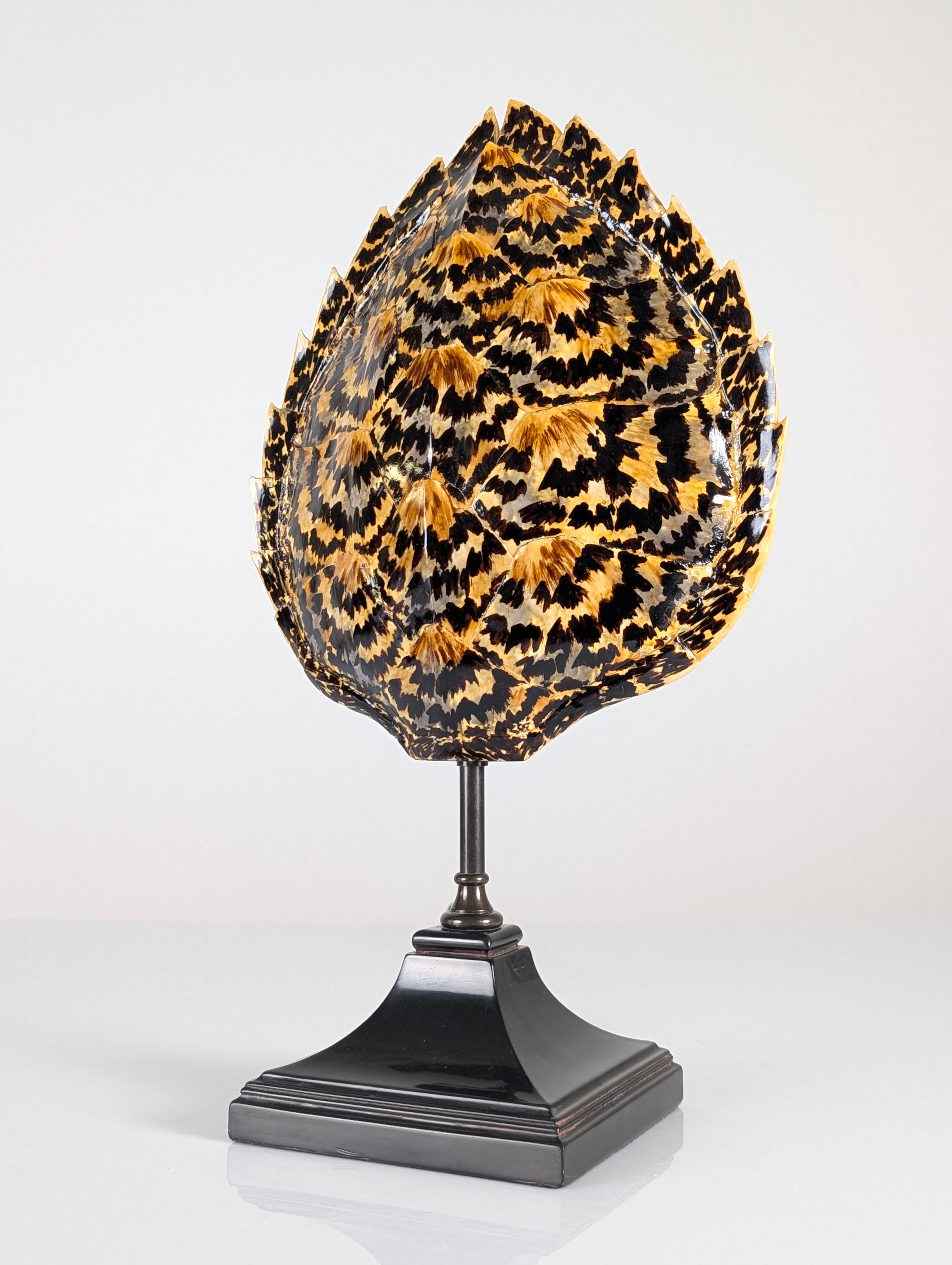 French_Tortoiseshell-Effect_Resin_Table_Lamp_in_the_Style_of_Maison_Jansen,_1970s