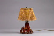 Finnish_Folk_Art_Table_Lamp_in_Curly_Birch_with_Birch_Bark_Shade,_1940s