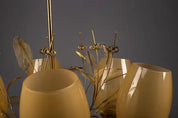 Finnish_mid-century_modern_Bridal_bouquet_brass_chandelier