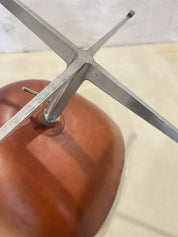 First_Edition_Arne_Jacobsen_Swan_Chair,_Original_Patinated_Leather,_1950s