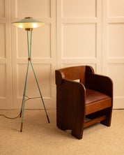 1950s_Floor_Lamp_by_Stilnovo_in_Blue_Green_Lacquer_and_Brass,_Italy