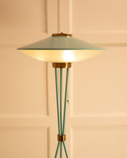 1950s_Floor_Lamp_by_Stilnovo_in_Blue_Green_Lacquer_and_Brass,_Italy