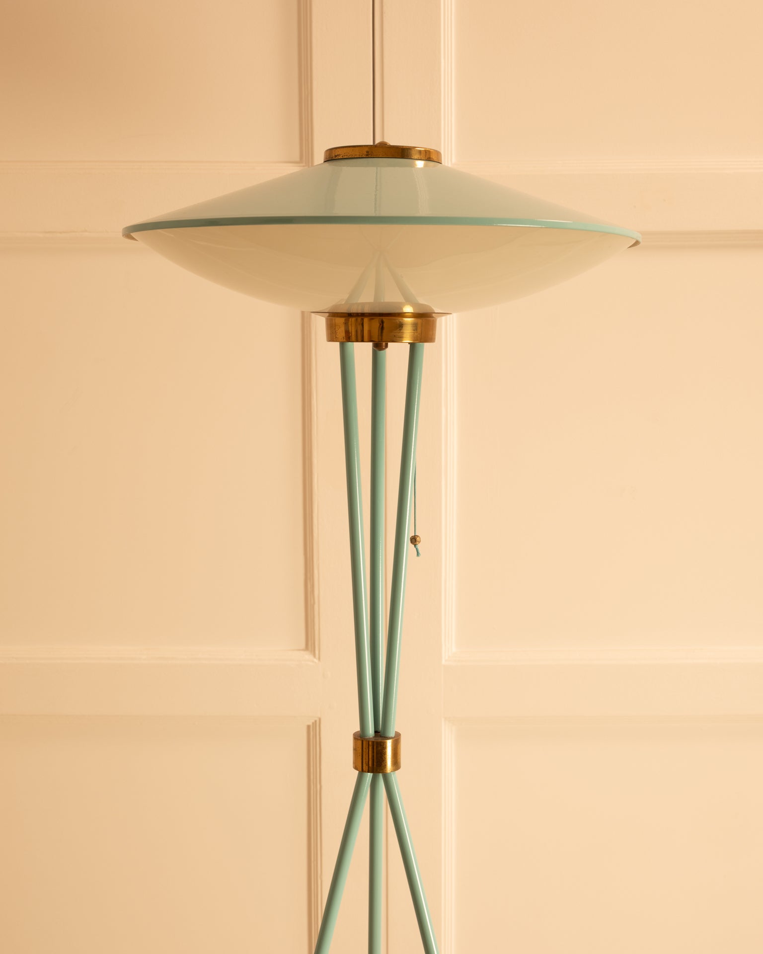 1950s_Floor_Lamp_by_Stilnovo_in_Blue_Green_Lacquer_and_Brass,_Italy