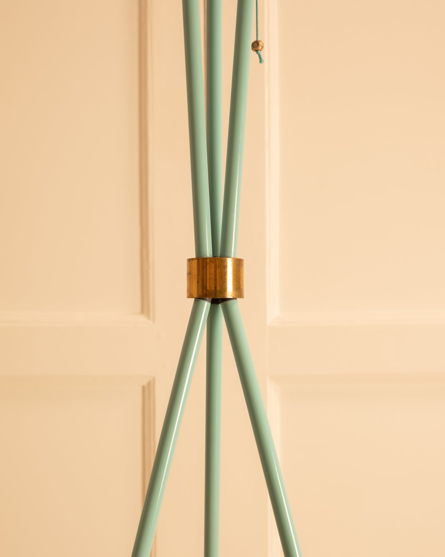 1950s_Floor_Lamp_by_Stilnovo_in_Blue_Green_Lacquer_and_Brass,_Italy
