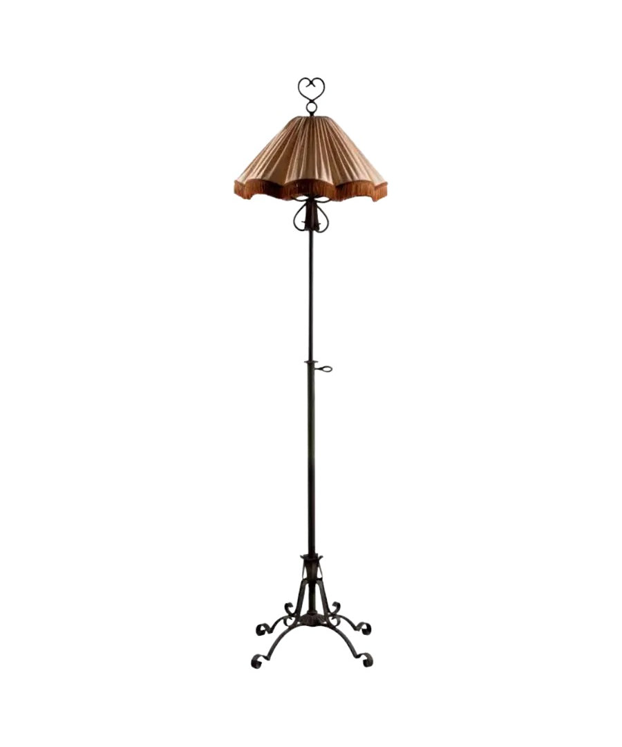 Floor_Lamp_Taidetakomo_Hakkarainen_Wrought_Iron_1930s_Finland