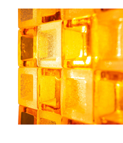Floorlamp_in_the_Style_of_Poliarte_in_Amber_and_Crystal_Pulegoso_Glass,_Italy_1970s