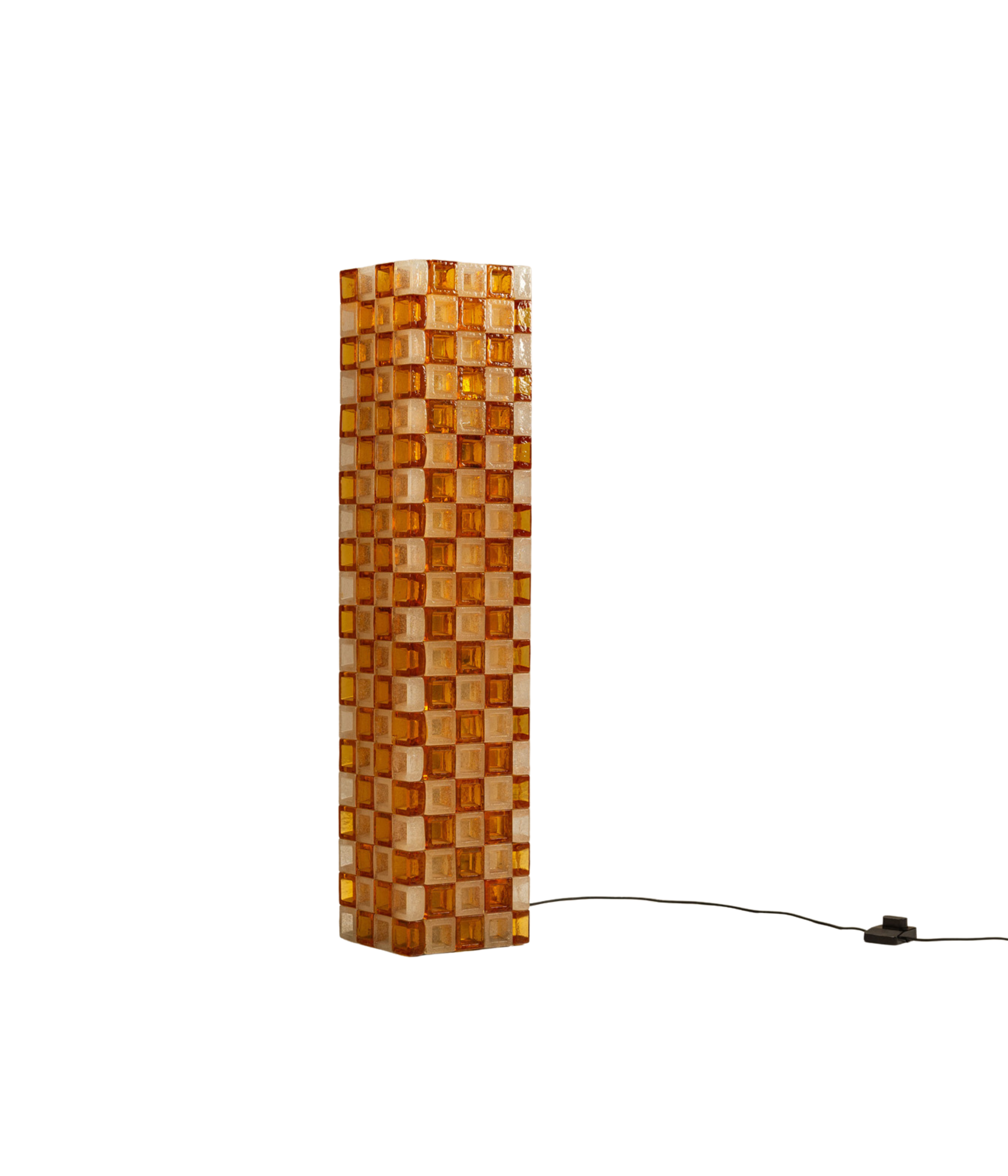 Floorlamp_in_the_Style_of_Poliarte_in_Amber_and_Crystal_Pulegoso_Glass,_Italy_1970s