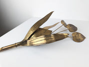 Floral_leaf_applique_in_brass_1960