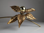 Floral_wall_lamp_by_Willy_Daro,_Belgium_1970s