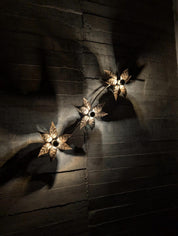 Floral_wall_lamp_by_Willy_Daro,_Belgium_1970s