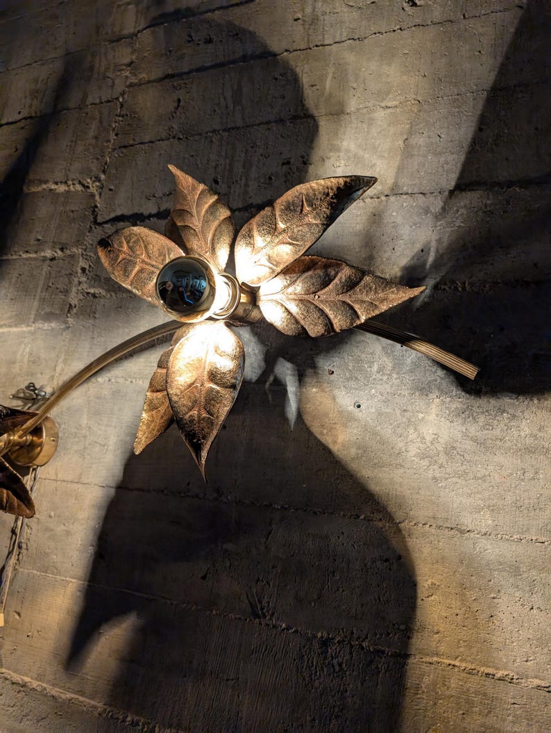 Floral_wall_lamp_by_Willy_Daro,_Belgium_1970s