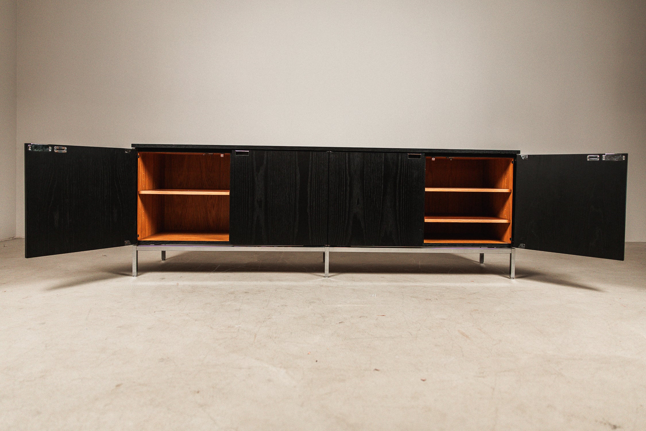 Florence_Knoll_Black_Oak_Sideboard_for_Knoll_International,_1960s