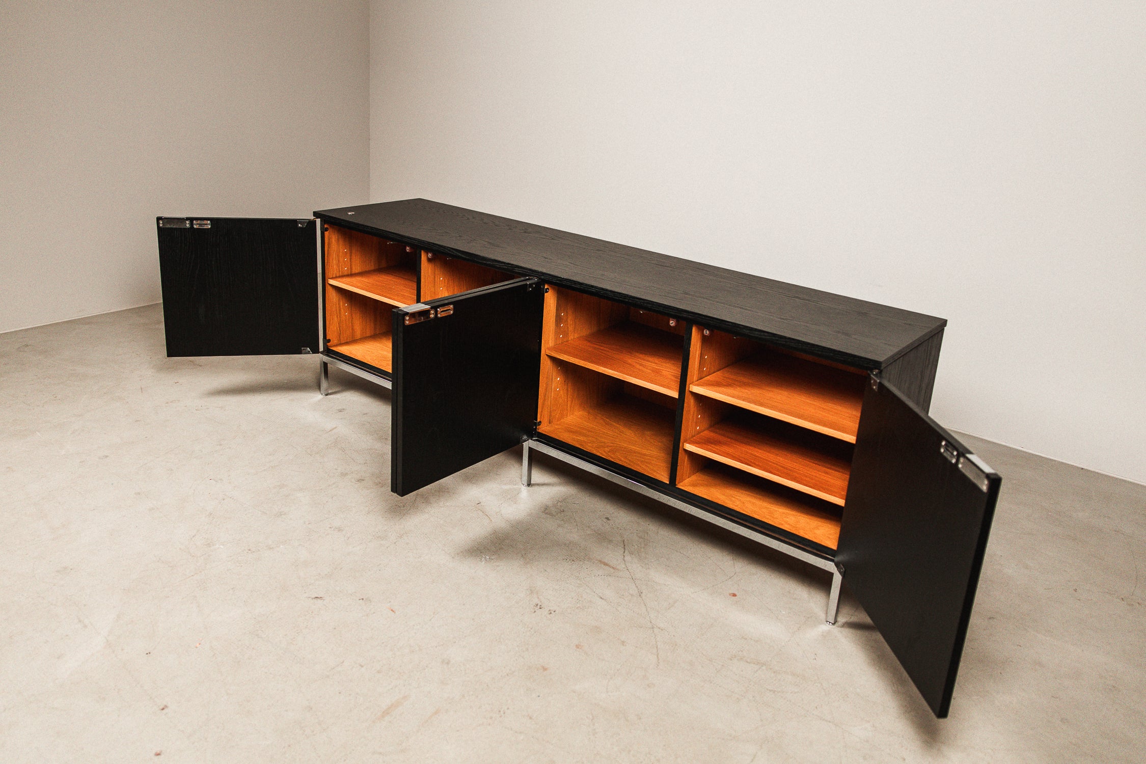 Florence_Knoll_Black_Oak_Sideboard_for_Knoll_International,_1960s
