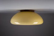 Flush_Mount_Gunnel_Nyman_Amber_Glass_Copper_1950s_Finland