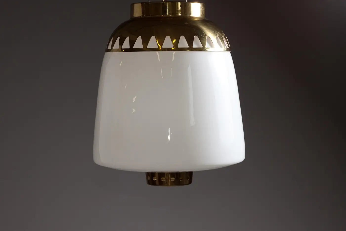 Flush_Mount_Lamp_Lisa_Johansson-Pape_Brass_Glass_ORNO_1950s_Finland