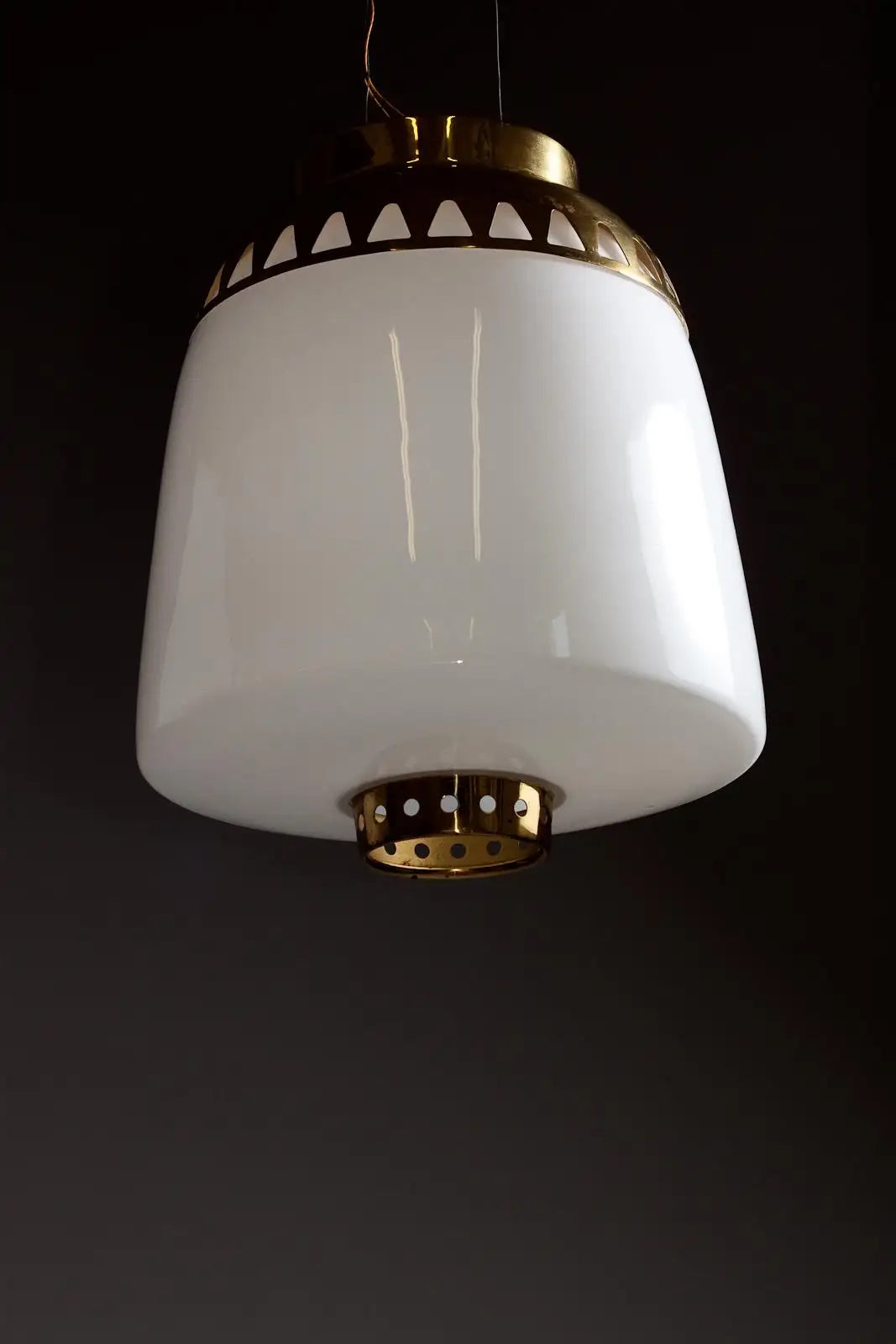 Flush_Mount_Lamp_Lisa_Johansson-Pape_Brass_Glass_ORNO_1950s_Finland