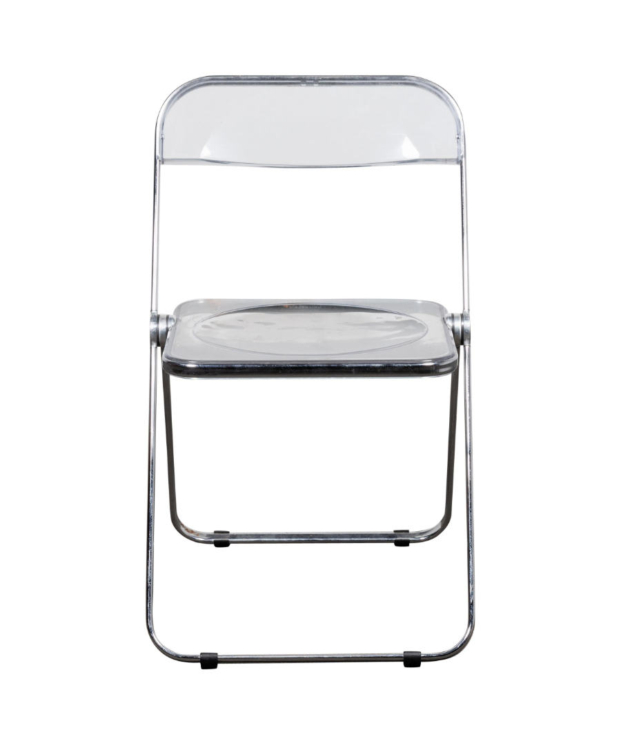 Plia_Folding_Chair,_Giancarlo_Piretti_For_Castelli,_Lucite_Chrome,_1960s,_Italy