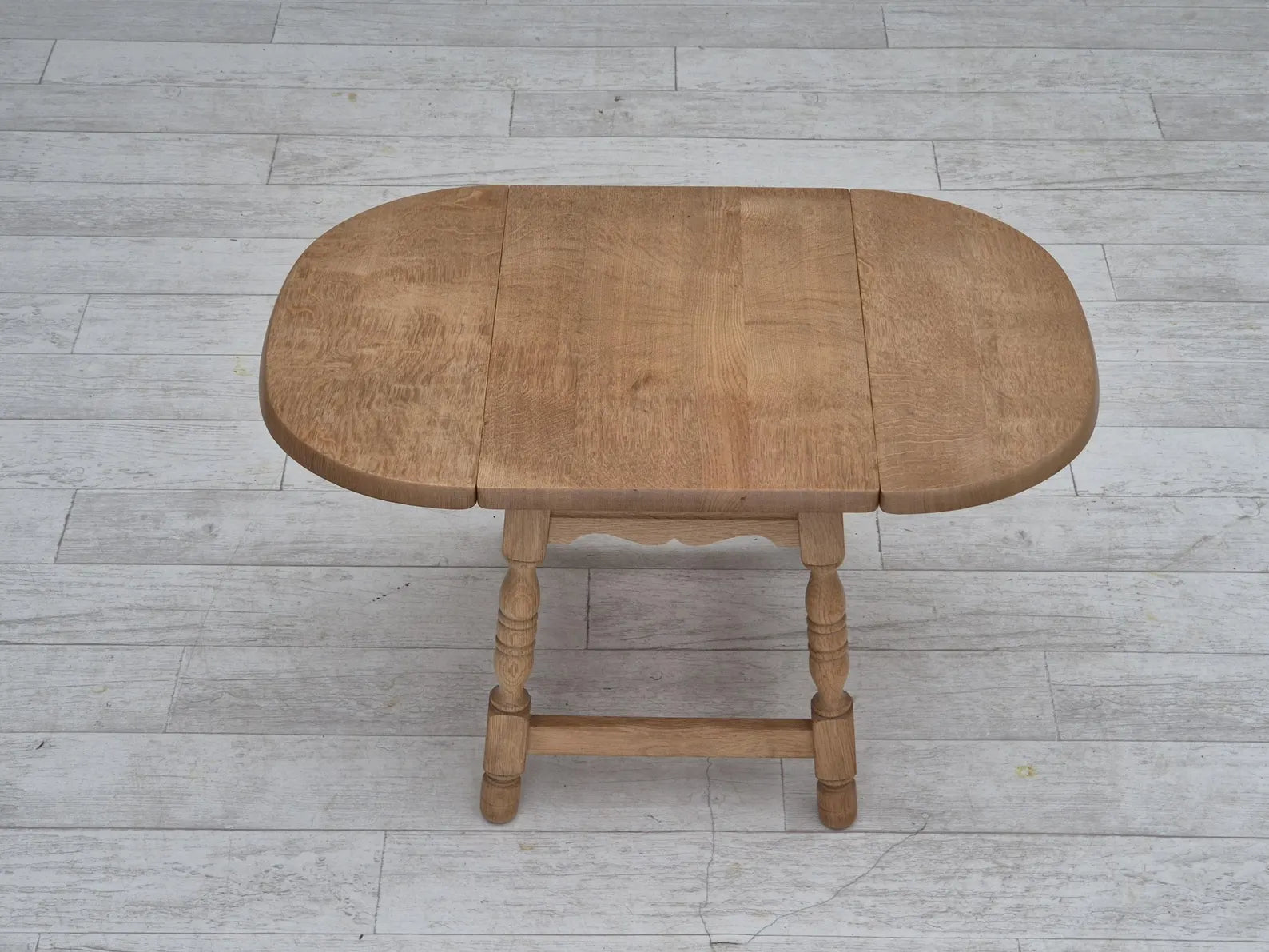 Folding_Side_Table,_Teak_Wood,_Mid-Century_Modern,_1970s_Denmark