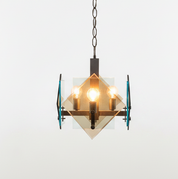 1970s_Fontana_Arte_Ceiling_Lamp_in_Amber_Crystal_Glass_and_Chrome,_Italy
