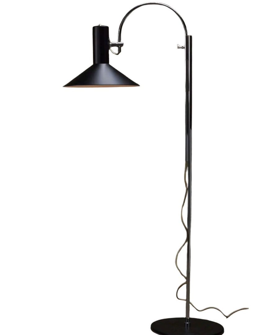 “Formel”_Floor_Lamp,_Hans_Due_for_Fog_&_Mørup,_Metal,_1970s,_Denmark