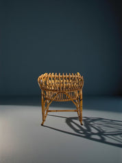 Franco_Albini_Bent_Bamboo_and_Rattan_Rocking_Chair,_Italy_1950's