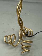 Free_Form_Curly_Table_Lamp_with_Bouclé_Shade,_1960s,_Europe