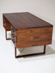 Henning_Jensen_&_Torben_Valeur_Rosewood_Executive_Desk_for_Dyrlund,_Denmark_1960s