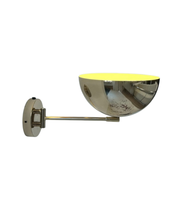 French_Adjustable_Patinated_Brass_Wall_Sconce,_Vintage_Directional_Wall_Light,_1970s