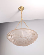 1930s_French_Art_Deco_Pink_Frosted_Glass_Pendant_Light_by_Degué,_Signed
