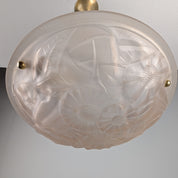 1930s_French_Art_Deco_Pink_Frosted_Glass_Pendant_Light_by_Degué,_Signed