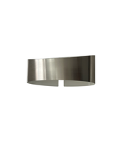 French_Brushed_Metal_Folded_Sheet_Wall_Sconce,_1980s