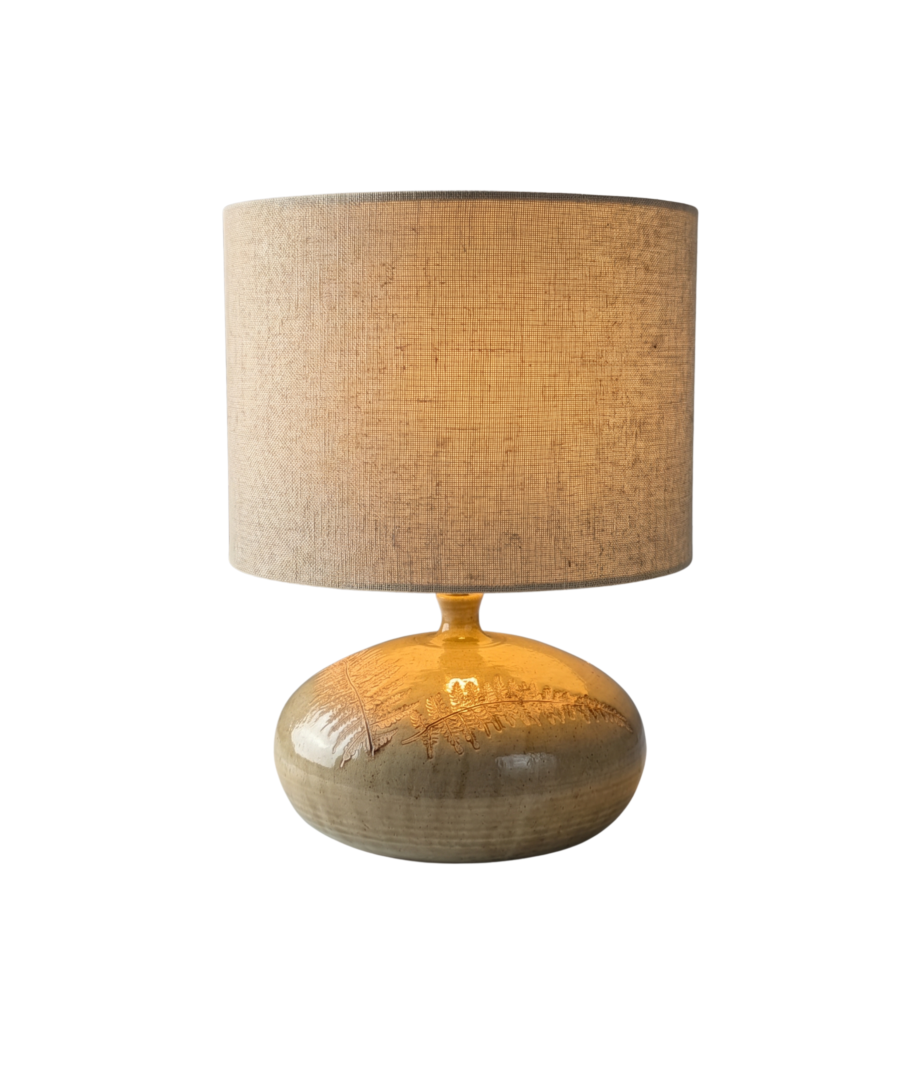 French_Ceramic_Table_Lamp_in_the_Style_of_Roger_Capron,_Vallauris,_1960s