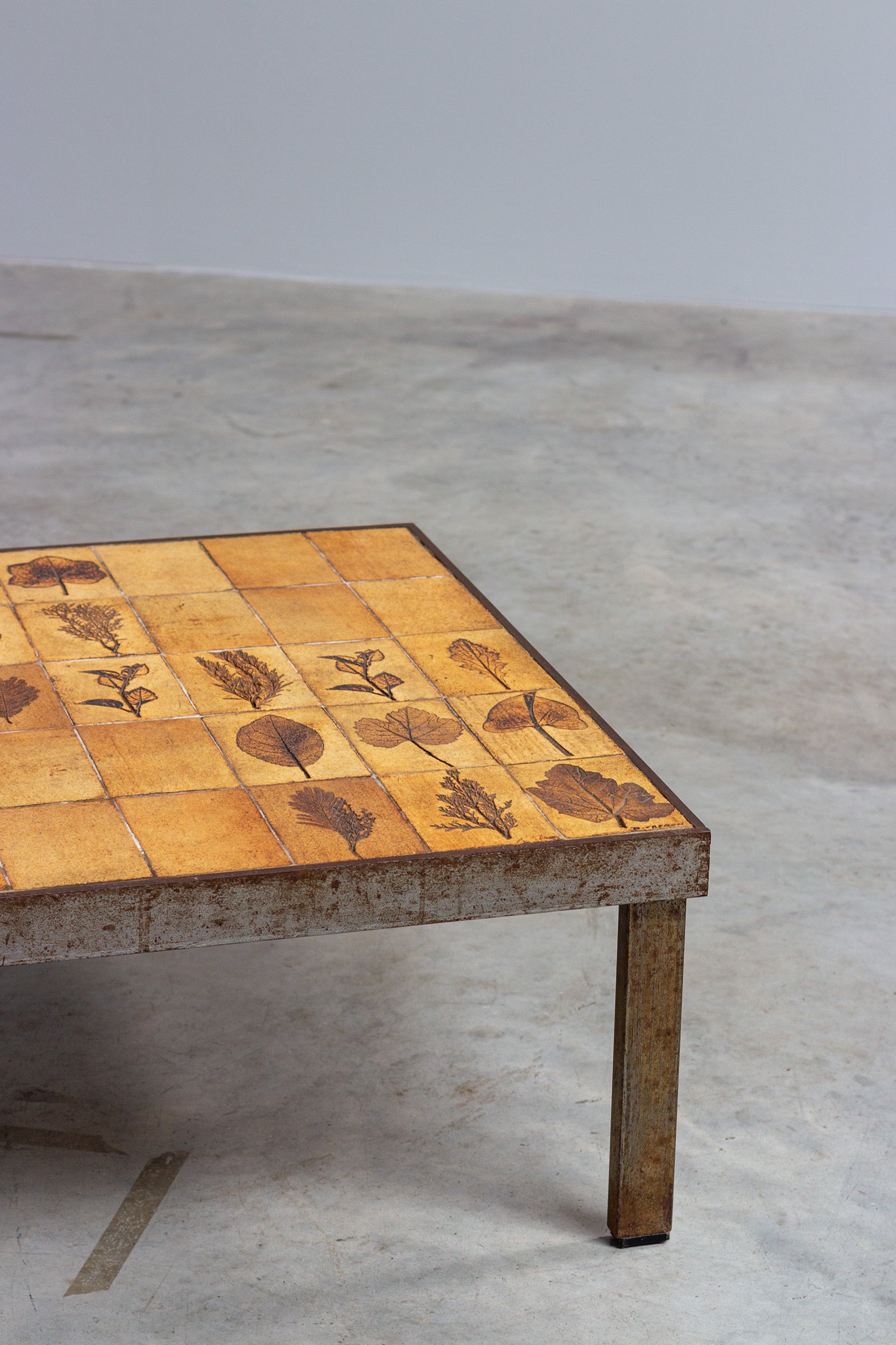 French_Mid-Century_Modern_Coffee_Table_by_Roger_Capron_Garrigue_Series_1970s