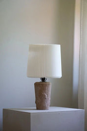 French_Modern,_A_Vintage_Table_Lamp_in_Stone_with_Elephant_Motifs,_1970s
