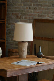 French_Modern,_A_Vintage_Table_Lamp_in_Stone_with_Elephant_Motifs,_1970s