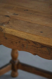 French_Modern,_Rectangular_Desk_/_Dining_Table_in_Solid_Pine,_Handcrafted,_1900s