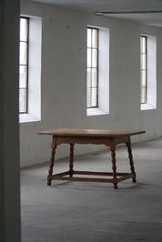French_Modern,_Rectangular_Desk_/_Dining_Table_in_Solid_Pine,_Handcrafted,_1900s