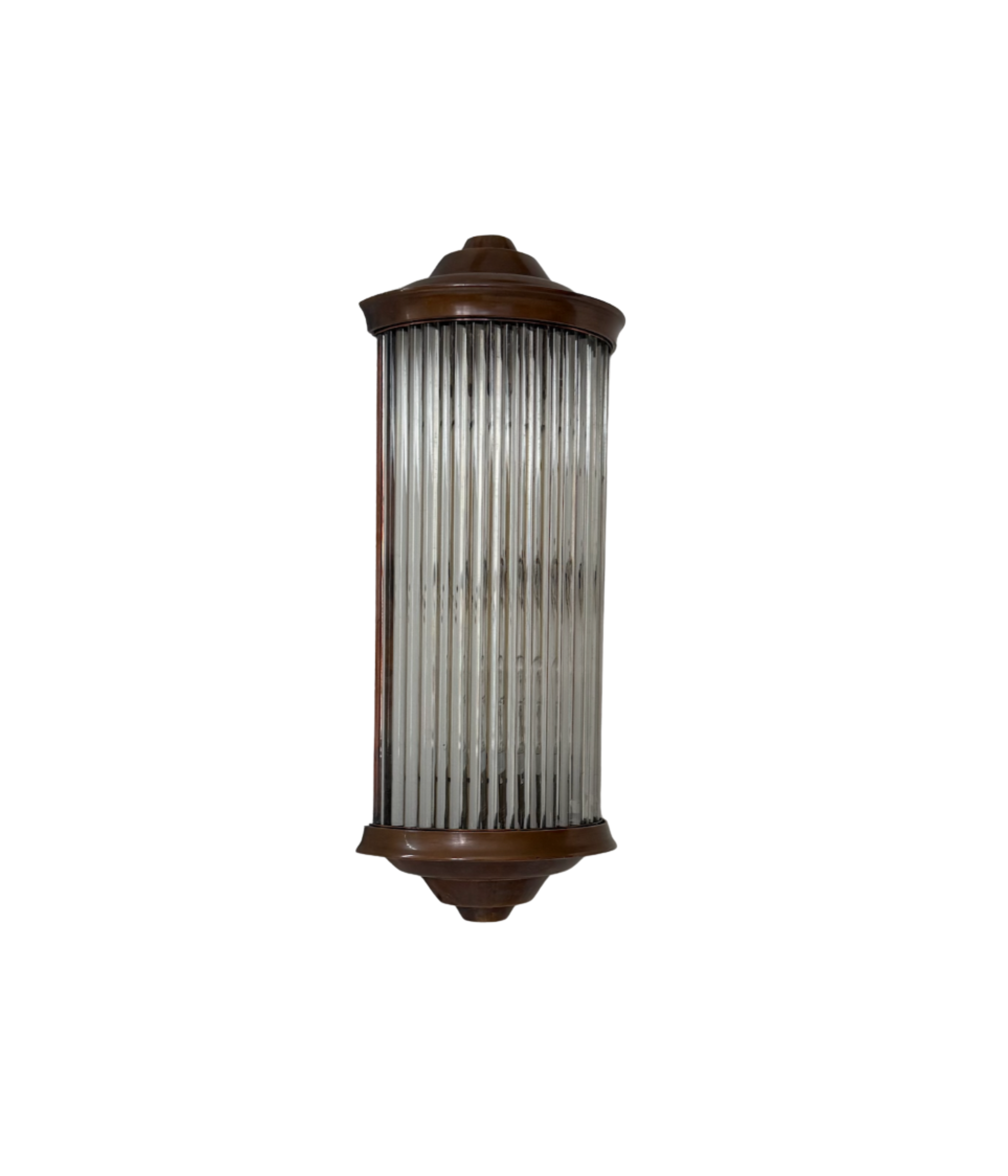 French_Modernist_Copper_and_Glass_Rod_Wall_Light,_1940s