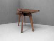 French_Modernist_Sculptural_Oak_Table,_1930s