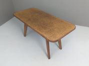 French_Modernist_Sculptural_Oak_Table,_1930s