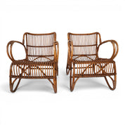 Set_of_2_French_Rattan_and_Bamboo_Lounge_Chairs,_France,_1960s–1970s