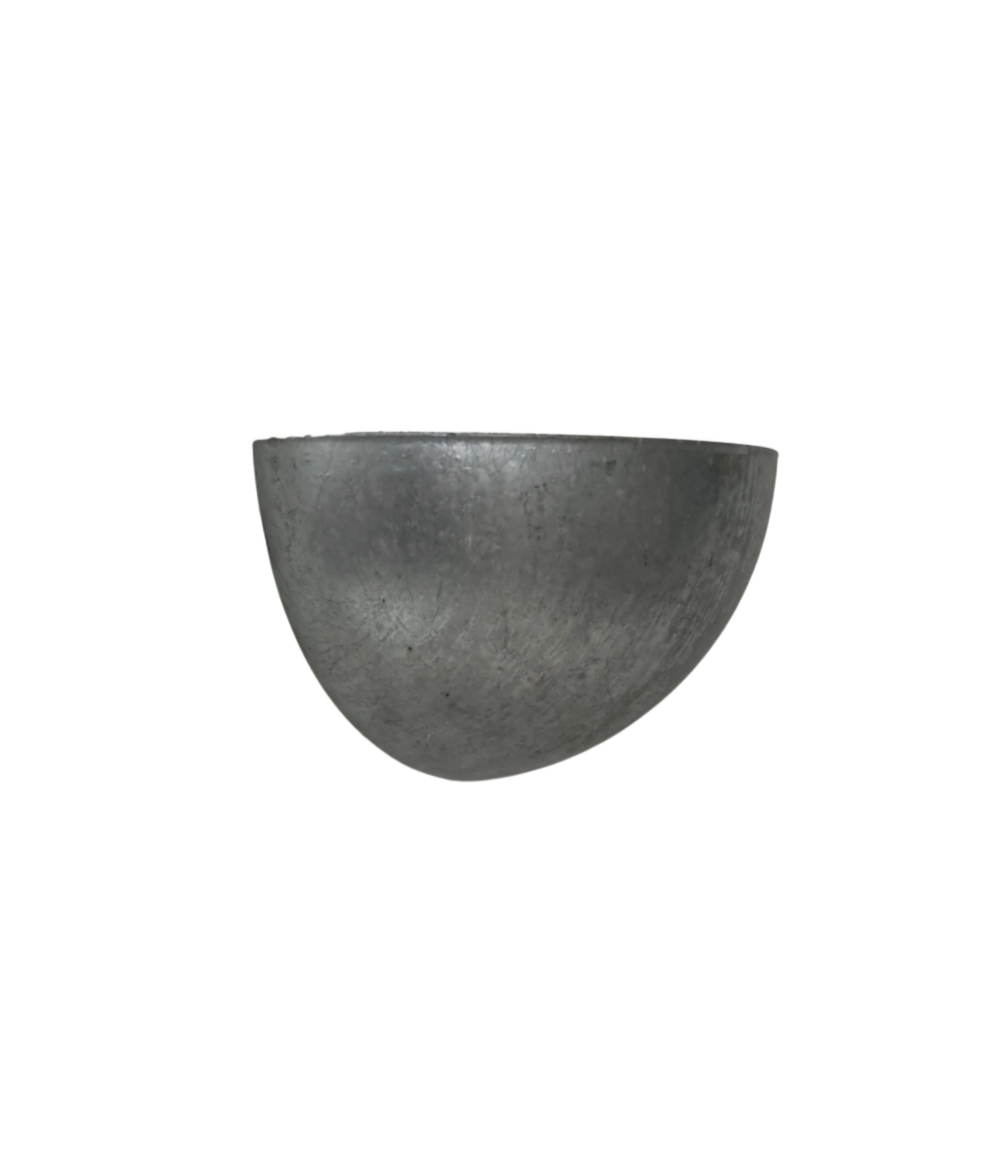French_Patinated_Steel_Half_Moon_Wall_Sconce,_1970s