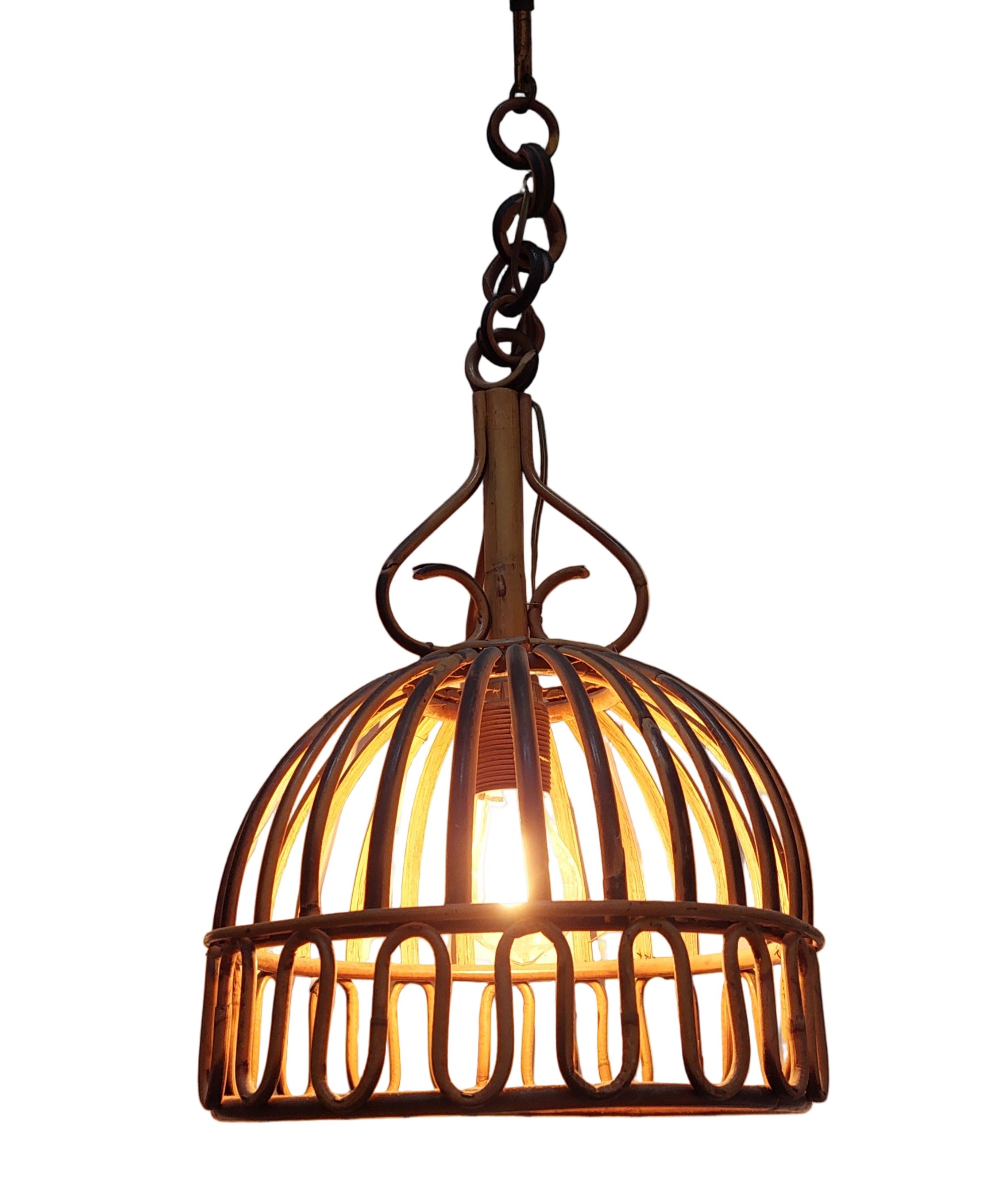 French_Riviera_Style_Bamboo_Ceiling_Lamp.