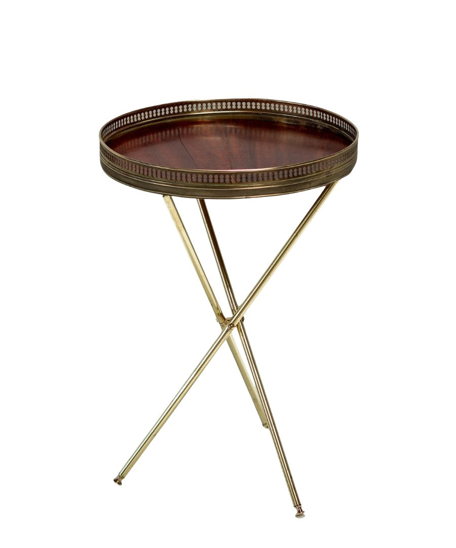 French_side_table_or_Gueridon_1950_brass_x-leg_base