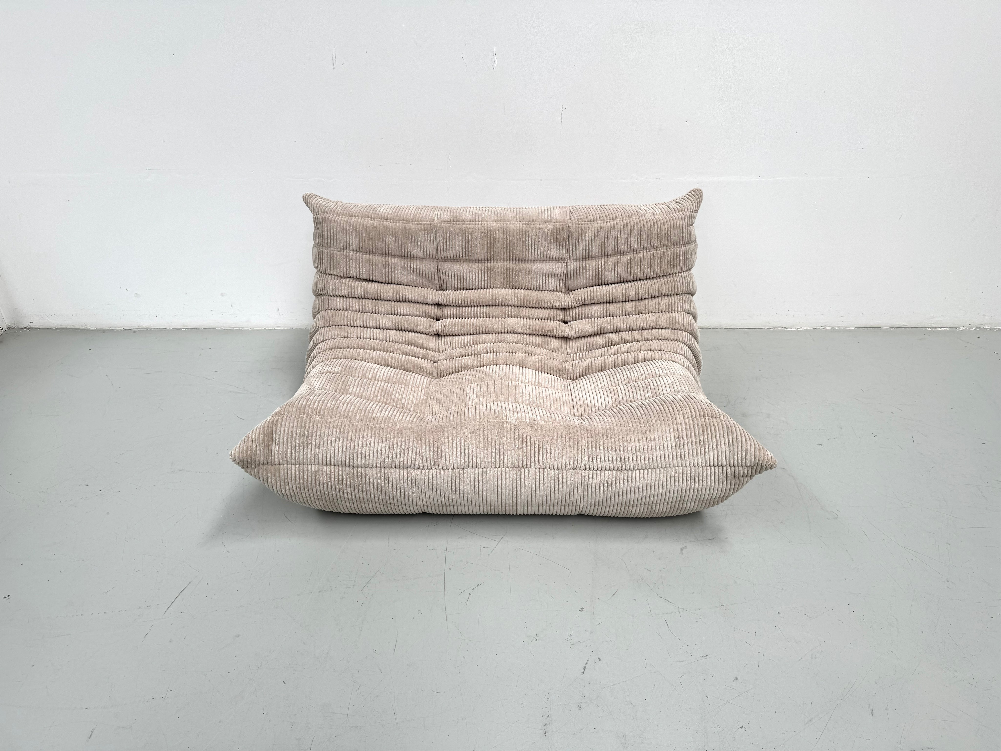 Togo_Sofa_by_Michel_Ducaroy_for_Ligne_Roset,_Restored_Corduroy_Upholstery,_French_Design