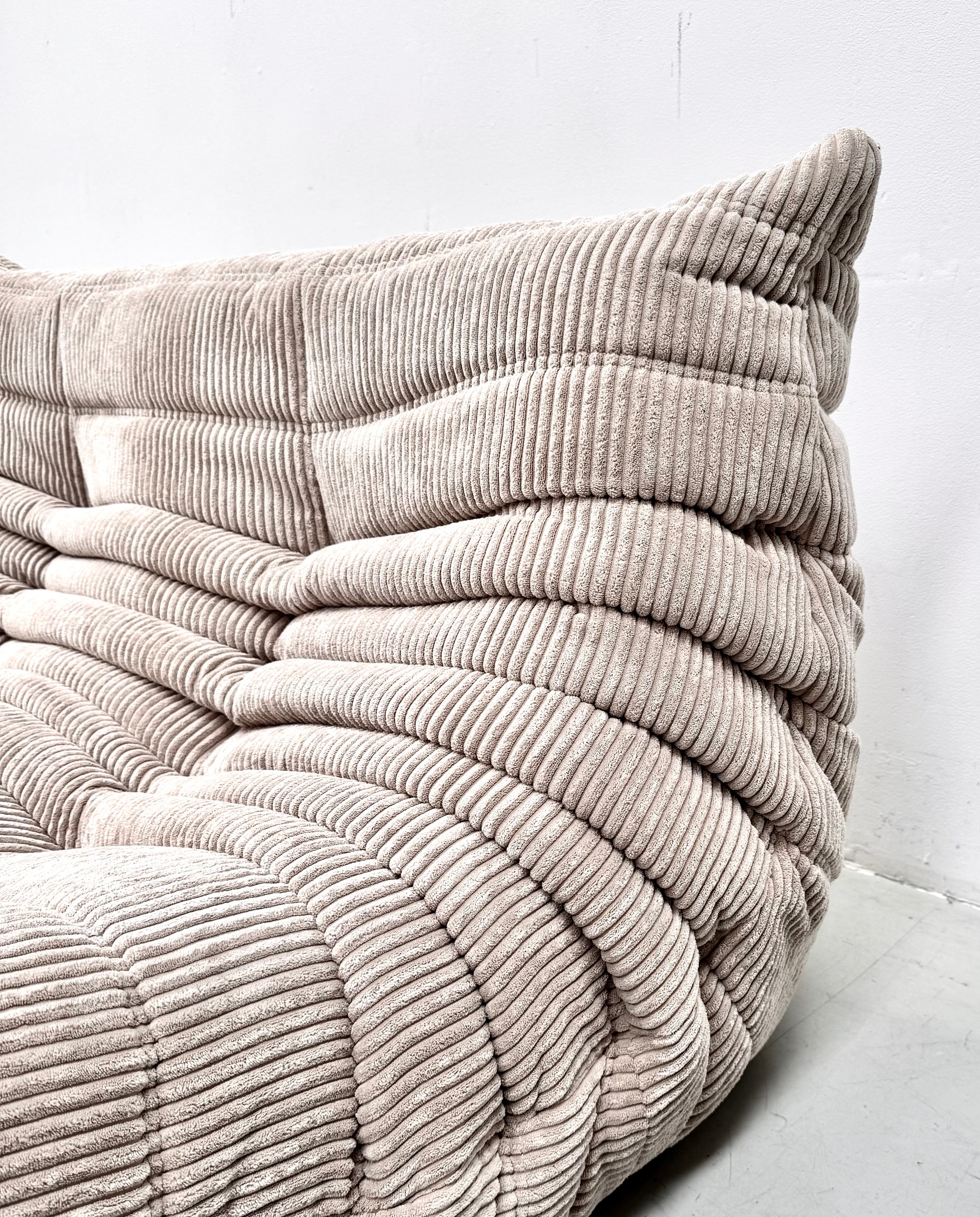 Togo_Sofa_by_Michel_Ducaroy_for_Ligne_Roset,_Restored_Corduroy_Upholstery,_French_Design